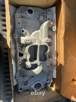 Edelbrock SP2-P Intake Manifold Small Block Chevy Rare Vintage NOS