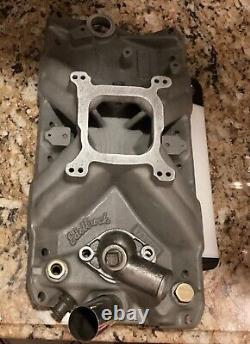Edelbrock Small Block Chevy 283-327-350 Intake Manifold Free Shipping In The USA