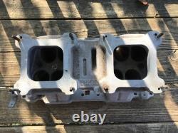 Edelbrock Street Tunnel Ram Intake Manifold 7032 SBC Fits small block chevy