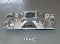 Edelbrock Victor JR Air Gap Aluminum Intake Manifold Small Block Chevy 2975 Race