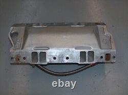 Edelbrock Victor JR Air Gap Intake Manifold Small Block Chevy 2975 BLEM withLines