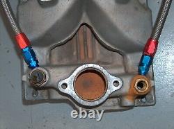 Edelbrock Victor JR Air Gap Intake Manifold Small Block Chevy 2975 BLEM withLines