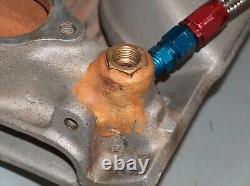 Edelbrock Victor JR Air Gap Intake Manifold Small Block Chevy 2975 BLEM withLines