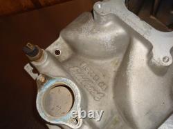 Edelbrock Victor Jr 4-Barrel Aluminum Intake Manifold 2975 Small Block Chevy SBC