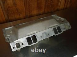 Edelbrock Victor Jr 4-Barrel Aluminum Intake Manifold 2975 Small Block Chevy SBC