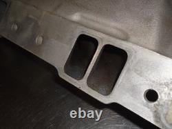 Edelbrock Victor Jr 4-Barrel Aluminum Intake Manifold 2975 Small Block Chevy SBC