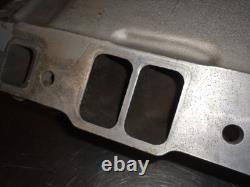 Edelbrock Victor Jr 4-Barrel Aluminum Intake Manifold 2975 Small Block Chevy SBC