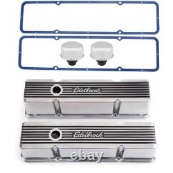 Elite Series Valve Covers withGaskets & Breathers, Fits Small Block Chevy