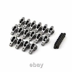 Engine Pro 1.6 7/16 Roller Rocker Arms Set w Polylocks for Chevrolet SBC 350