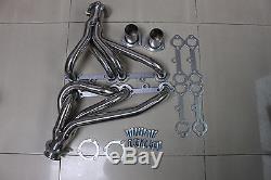 Exhaust Header Chevy 305-350 CID Small Block Shorty V8 8cyl Stainless Steel Ss