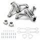Exhaust Headers For CHEVY SBC SMALL BLOCK V8 HUGGER SHORTY STAINLESS STEEL T304