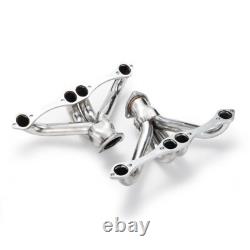 Exhaust Headers For CHEVY SBC SMALL BLOCK V8 HUGGER SHORTY STAINLESS STEEL T304