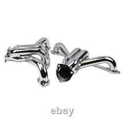 Exhaust Headers For CHEVY SBC SMALL BLOCK V8 HUGGER SHORTY STAINLESS STEEL T304