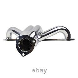 Exhaust Headers For CHEVY SBC SMALL BLOCK V8 HUGGER SHORTY STAINLESS STEEL T304