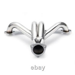 Exhaust Headers For CHEVY SBC SMALL BLOCK V8 HUGGER SHORTY STAINLESS STEEL T304