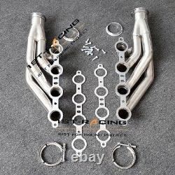 Exhaust Headers For Small Block Chevy Camaro Impala LS1 LS2 LS3 5.7 6.0 6.2L V8