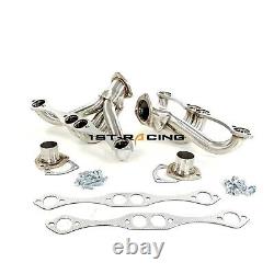Exhaust Hugger Header for Chevy Small Block V8 265 283 305 307 327 350 383 1955