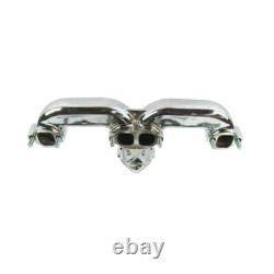 Exhaust Manifolds Ram Horn For Chevy Small Block 283 305 327 350 383 400 1955-Up