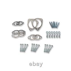 Exhaust Manifolds Ram Horn For Chevy Small Block 283 305 327 350 383 400 1955-Up