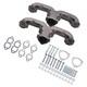 Exhaust Manifolds Rams Horn Style For Small Block Chevy SBC 283 305 327 350 400