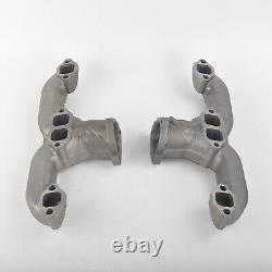 Exhaust Manifolds Rams Horn Style For Small Block Chevy SBC 283 305 327 350 400