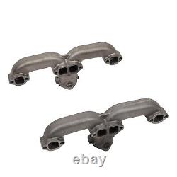 Exhaust Manifolds Rams Horn Style For Small Block Chevy SBC 283 305 327 350 400