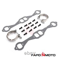 FAPO Turbo Headers for Chevy Chevelle Malibu El Camino A-body Small Block SBC V8