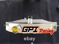 FOR Chevy GMC Pickup Truck WithSmall Block V8 1937 1938 MT Aluminum Radiator