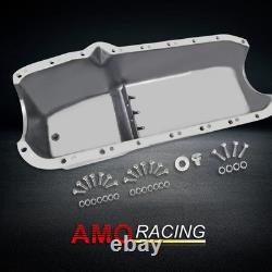 Finned Aluminum Oil Pan Fits Chevy Small Block SBC 265 283 305 350 400 1955-1979