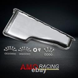 Finned Aluminum Oil Pan Fits Chevy Small Block SBC 265 283 305 350 400 1955-1979