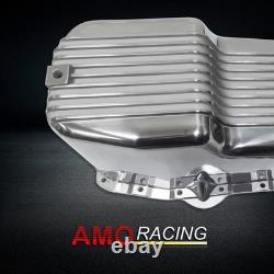 Finned Aluminum Oil Pan Fits Chevy Small Block SBC 265 283 305 350 400 1955-1979