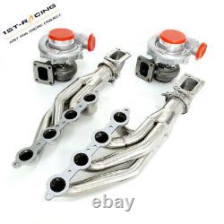 Fit LS1 LS6 LSX GM 4.8L 5.3L 5.7L T4 AR. 80/. 96 Oil Turbo+Manifold+Elbows Adapter