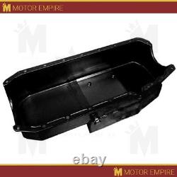 Fits 1958-79 Chevy SB Small Block V8 Imca Circle Track Racing Oil Pan 8 Qt Black