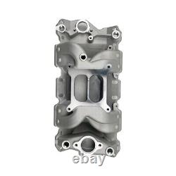Fits Chevy 350 1955-1995 Small Block Aluminum Dual Plane Intake Manifold