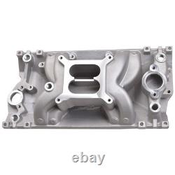 Fits Chevy Small Block 5.0L/305 5.7L/350 Engine Dual Plane Intake Manifold