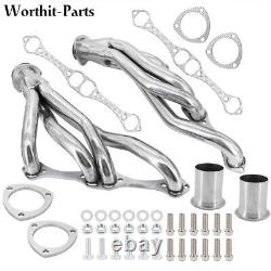 Fits Chevy Small Block SB V8 262 265 283 305 327 350 400 Stainless Steel Headers