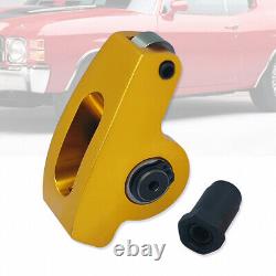 Fits Small Block Chevy SBC 350 Aluminum Roller Rocker Arms Kit 1.6 Ratio 7/16