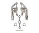Flowtech 11570FLT Small Block Chevy Turbo Headers Polished Finish