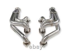Flowtech 11570FLT Small Block Chevy Turbo Headers Polished Finish