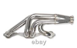Flowtech 11570FLT Small Block Chevy Turbo Headers Polished Finish
