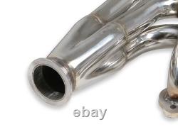 Flowtech 11570FLT Small Block Chevy Turbo Headers Polished Finish