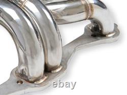 Flowtech 11570FLT Small Block Chevy Turbo Headers Polished Finish