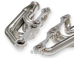 Flowtech 11570FLT Small Block Chevy Turbo Headers Polished Finish