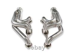 Flowtech 11573FLT Flowtech Small Block Chevy Turbo Headers Polished Finish