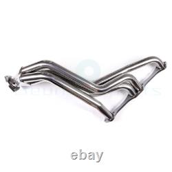 For 1935-48 Chevy Small Block 265-400 V8 Exhaust Manifold Fat Fender Well Header