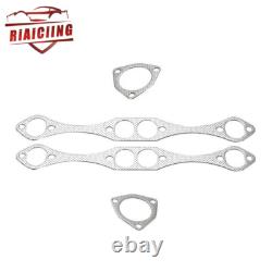 For 1955-1957 Small Block Chevy Car 150 210 Bel Air Stainless Chassis Header Kit