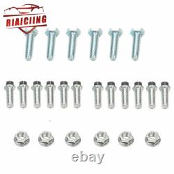 For 1955-1957 Small Block Chevy Car 150 210 Bel Air Stainless Chassis Header Kit