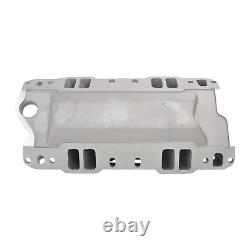 For 1957-95 Small Block Chevy SBC 350 400 High Rise Single Plane Intake Manifold