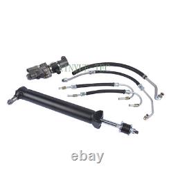 For 1963-1979 Chevy Corvette Small Block Power Steering Kit Cylinder & Hose Kit