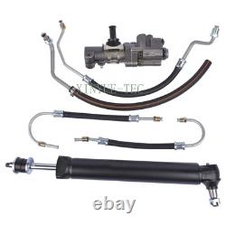 For 1963-1979 Chevy Corvette Small Block Power Steering Kit Cylinder & Hose Kit